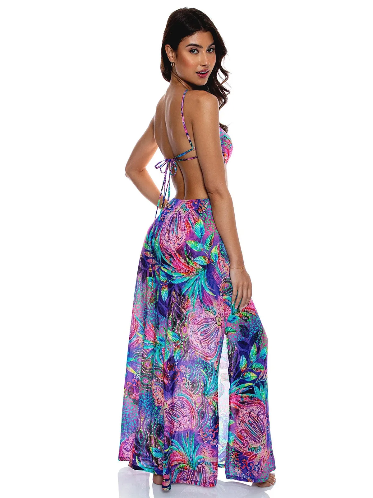 Cut Out Long Dress