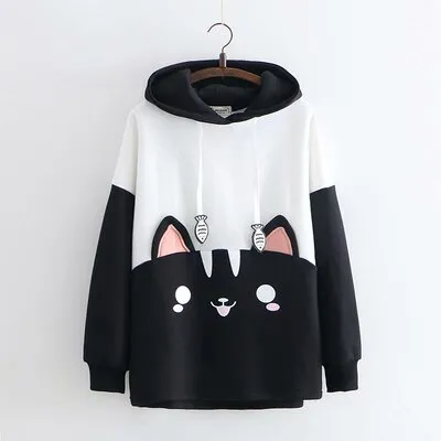 Cute Hooded Sweatshirt UB98644