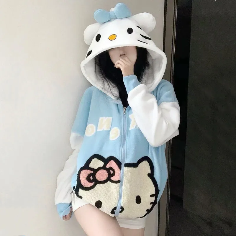 Cute Plush Sweatshirt UB99401