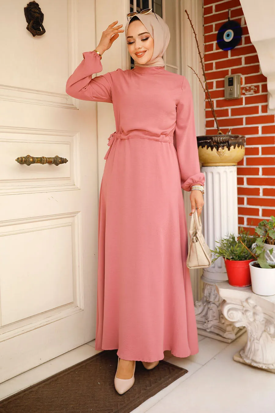 Daania Dress- Tan