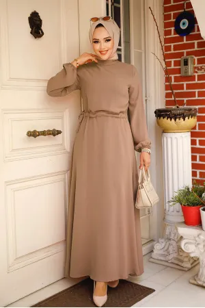 Daania Dress- Tan