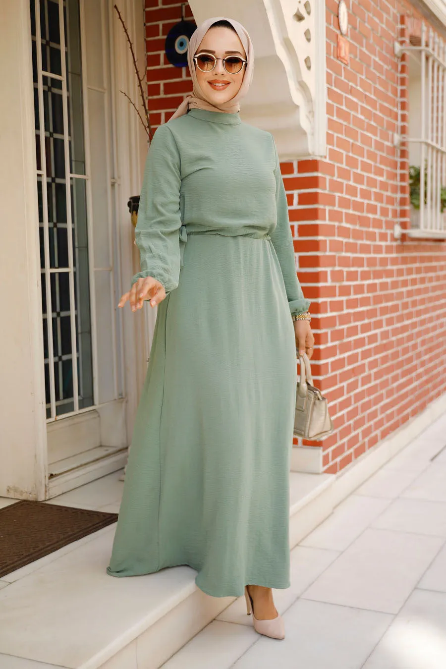 Daania Dress- Tan