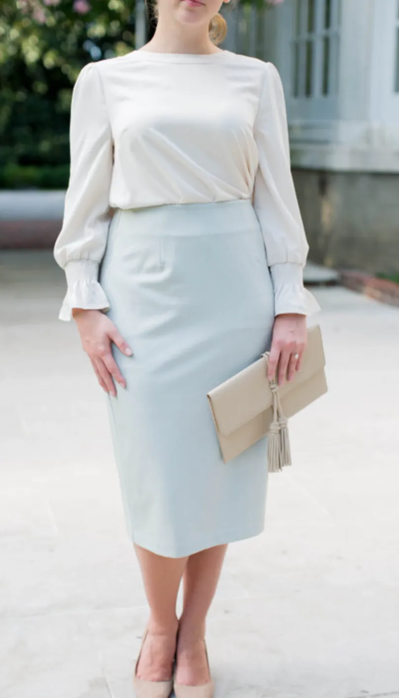 Dainty Jewell's Original Pencil Skirt (6  Colors/Prints)