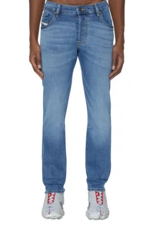 Dark Blue Tapered Jeans for Men – Nathan