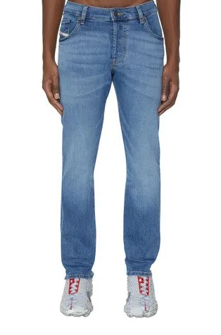 Dark Blue Tapered Jeans for Men – Nathan