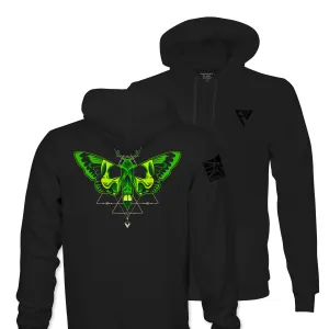 DEATH MOTH TAG & BACK HOODIE