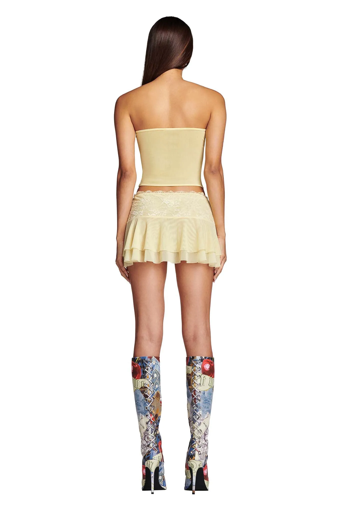 DEMIE SKIRT - YELLOW