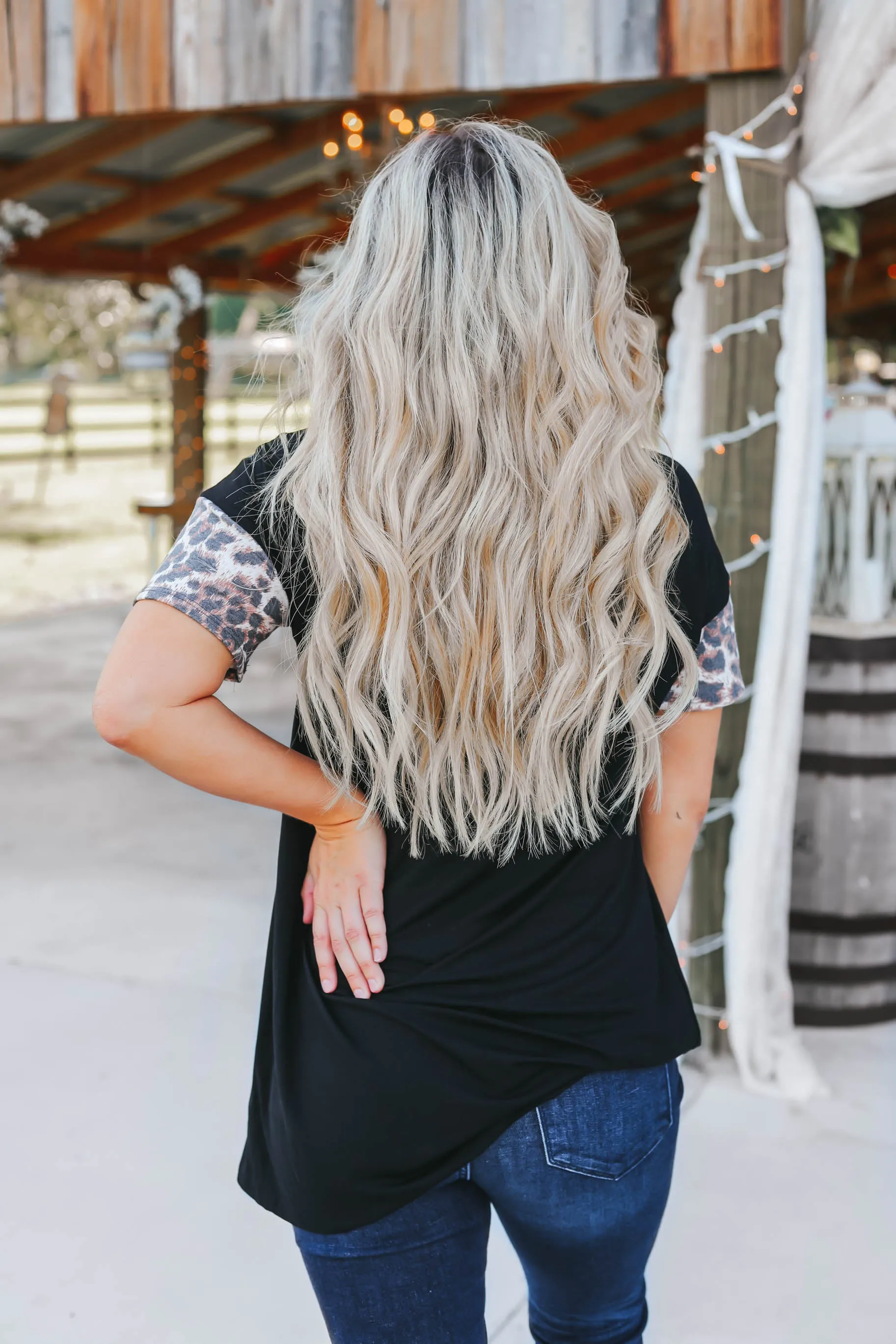 Deserts Edge Leopard Top