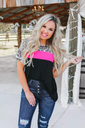 Deserts Edge Leopard Top