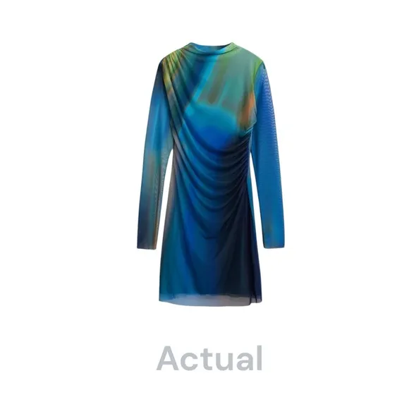Desigual Ombré Short Dress NWOT