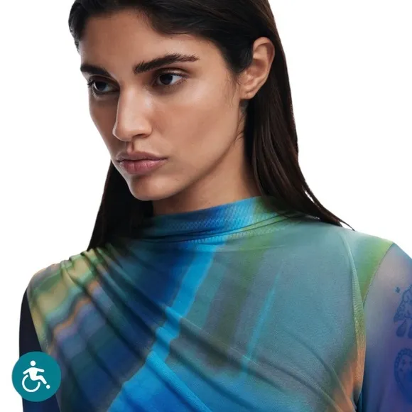 Desigual Ombré Short Dress NWOT
