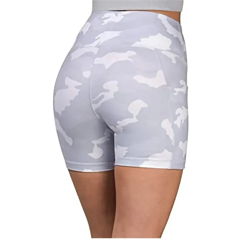 Destiny High-Rise Camo Pocket Biker Shorts