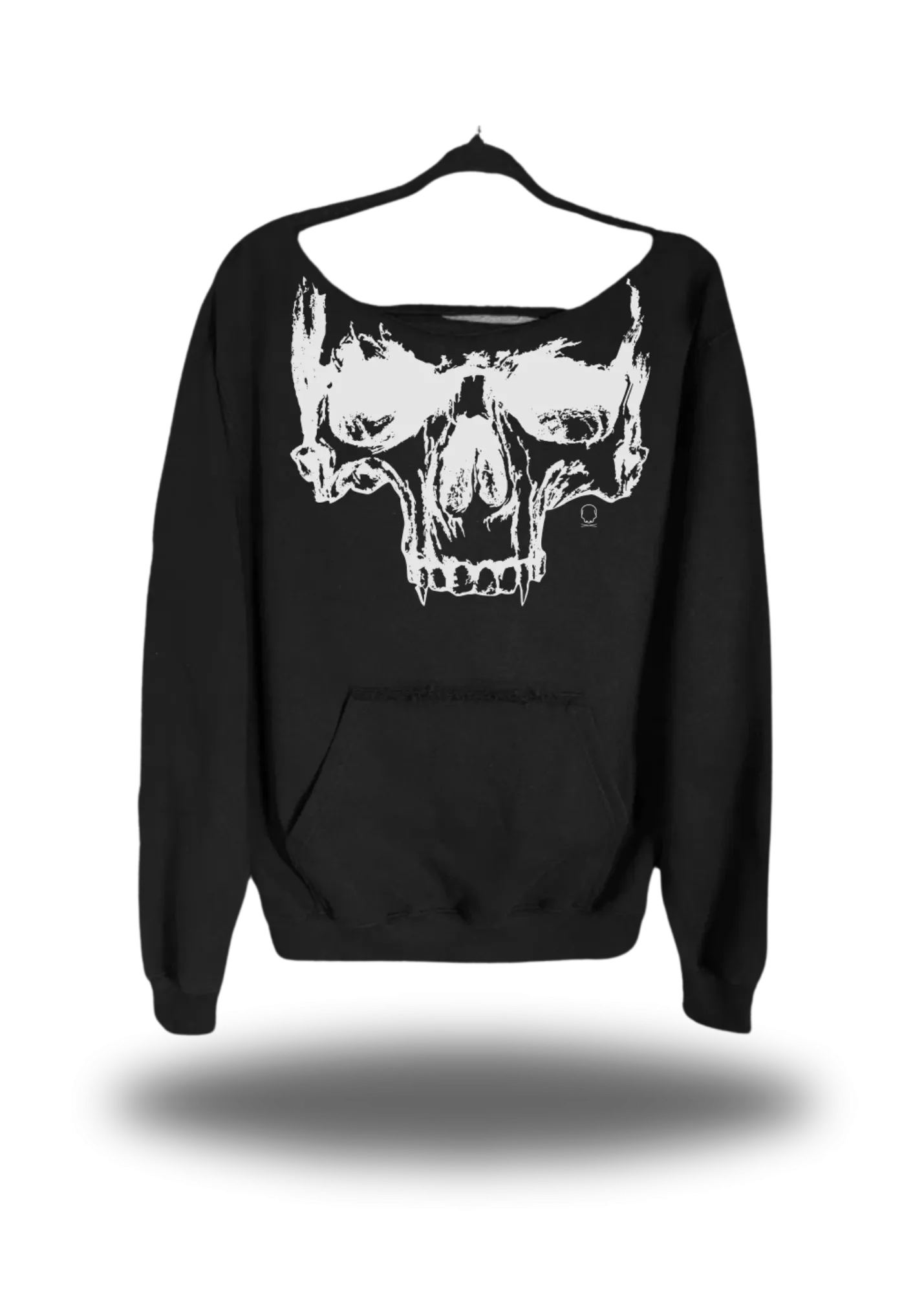 DESTRUCTION WIDE NECK SWEATSHIRT