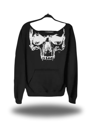 DESTRUCTION WIDE NECK SWEATSHIRT