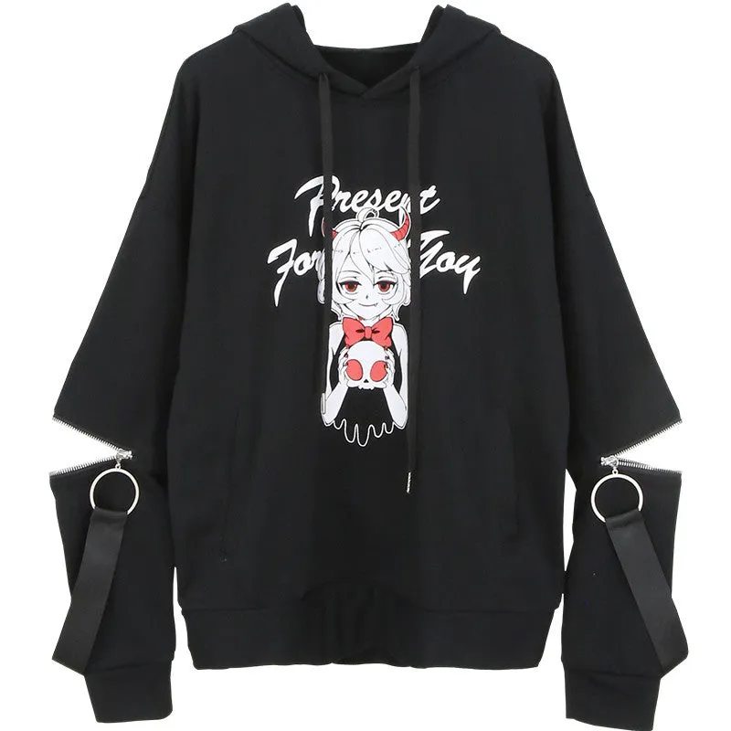 DEVIL'S GIFT BLACK HANDSOME HOODIE UB3396