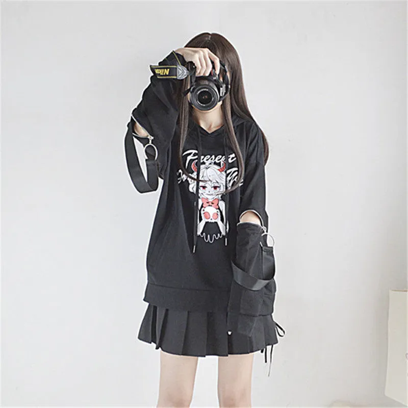 DEVIL'S GIFT BLACK HANDSOME HOODIE UB3396