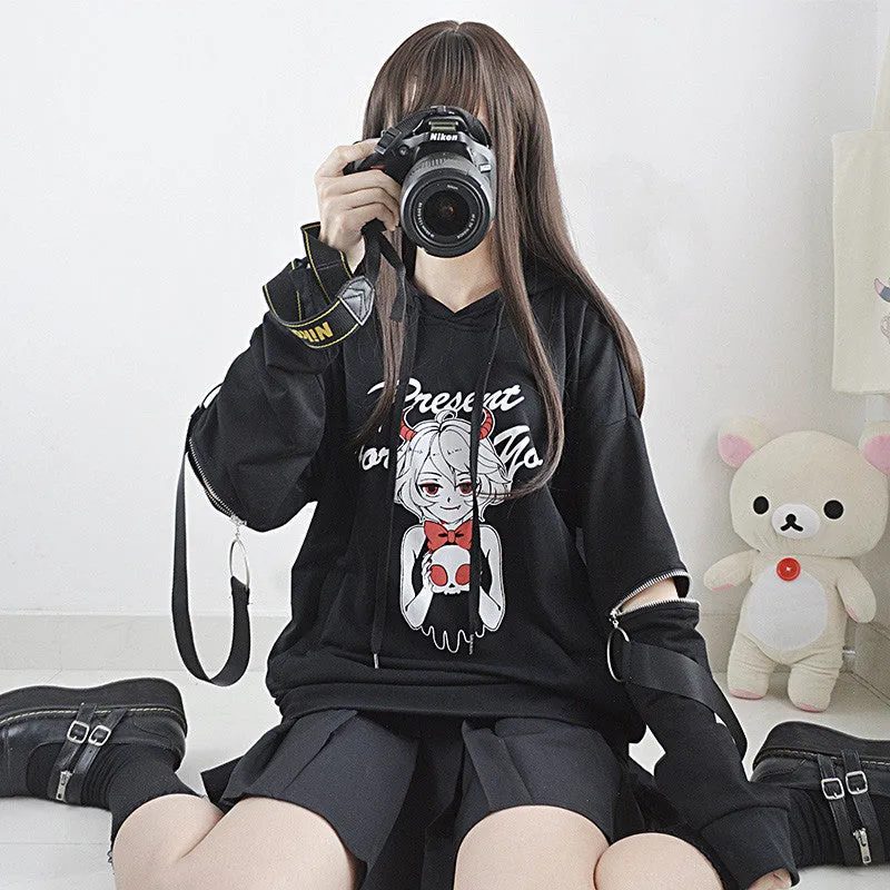 DEVIL'S GIFT BLACK HANDSOME HOODIE UB3396