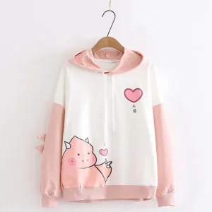 DINOSAUR LOVE PRINT HOODIE UB2668