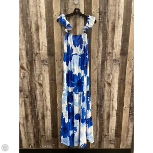 Dress Casual Maxi By Flying Tomato In Floral Print, Size: L