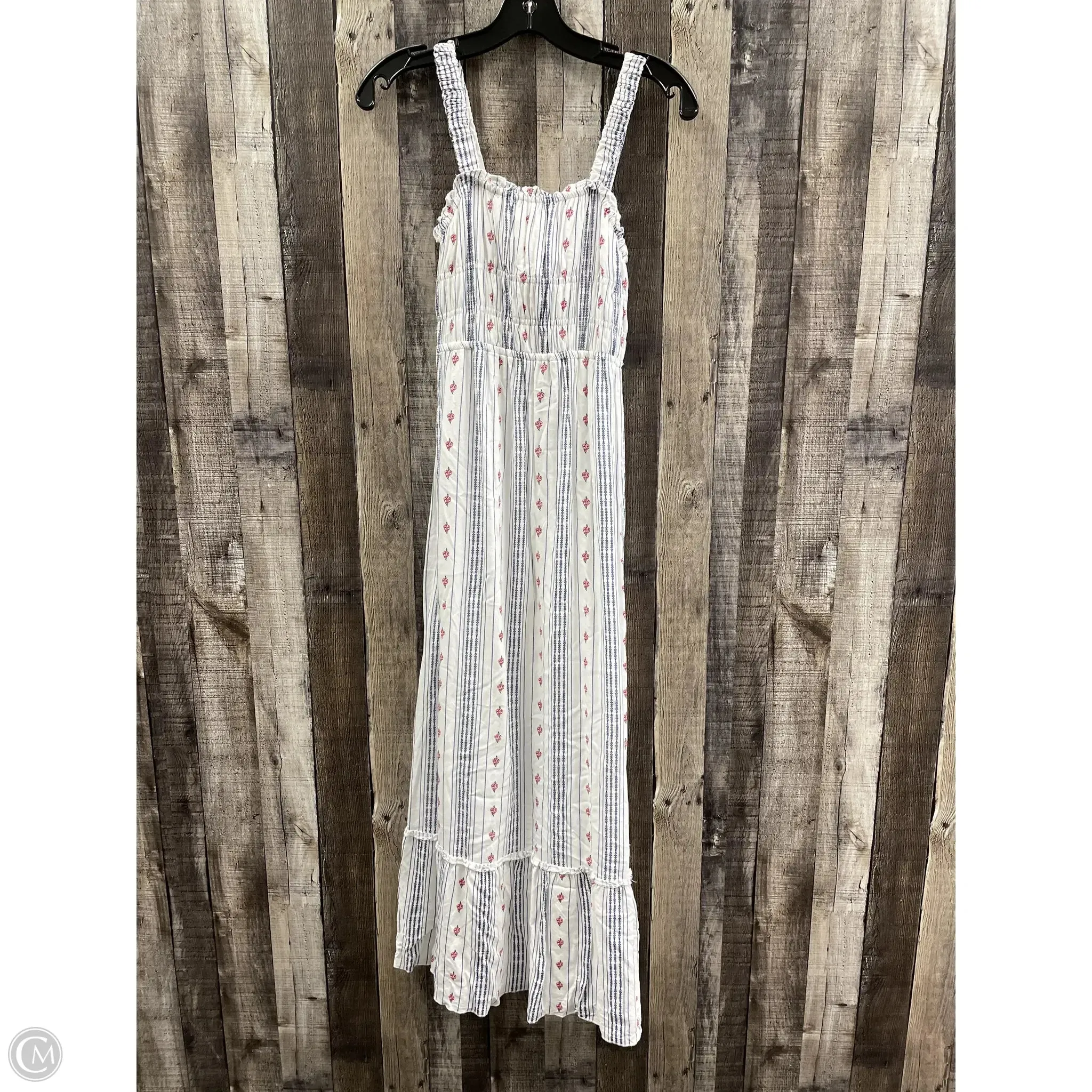 Dress Casual Maxi By Japna In Blue & Red & White, Size: S