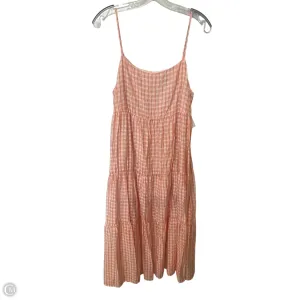 Dress Casual Maxi By Lumiere In Orange & Pink, Size: M