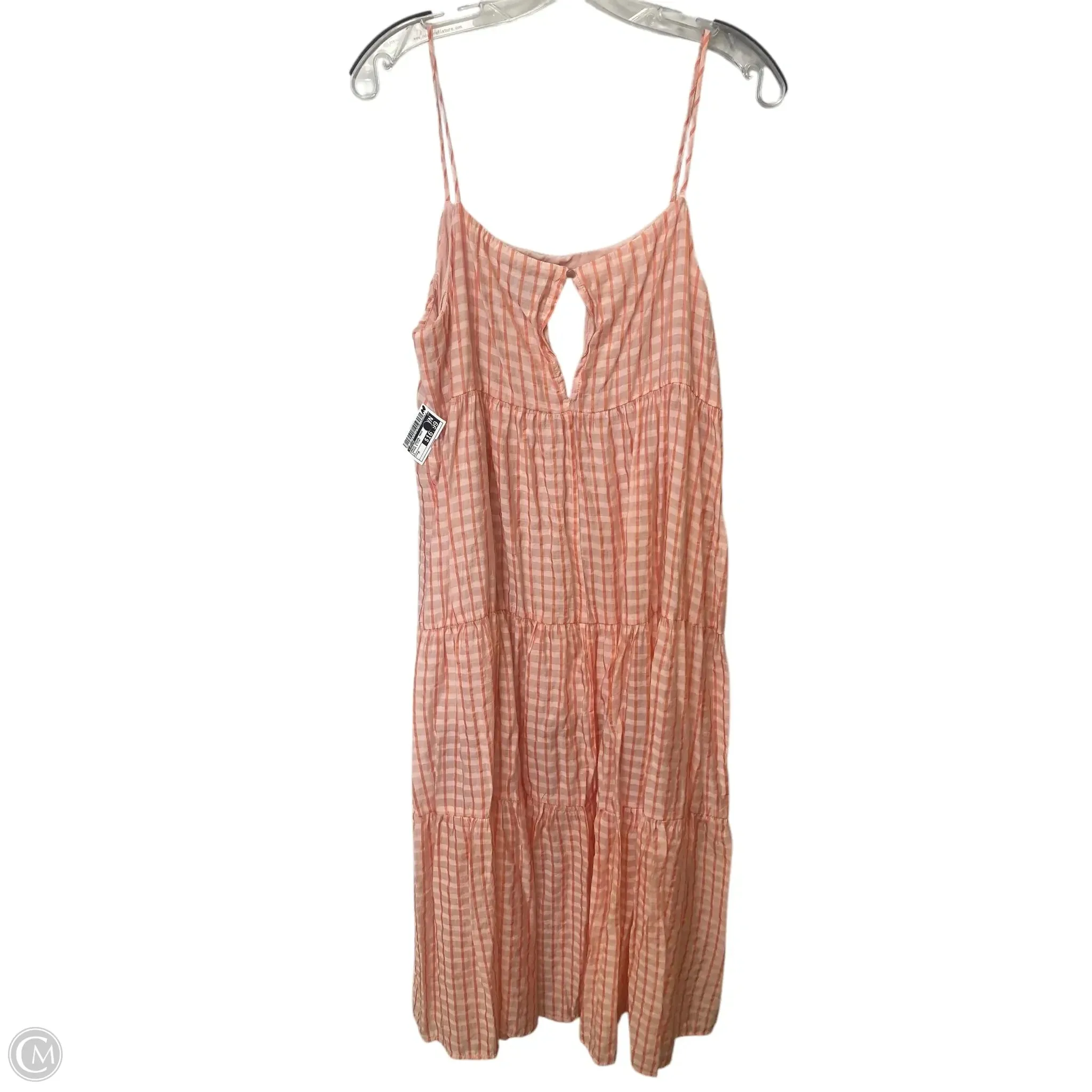 Dress Casual Maxi By Lumiere In Orange & Pink, Size: M