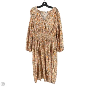 Dress Casual Maxi By Old Navy In Peach, Size: 3x
