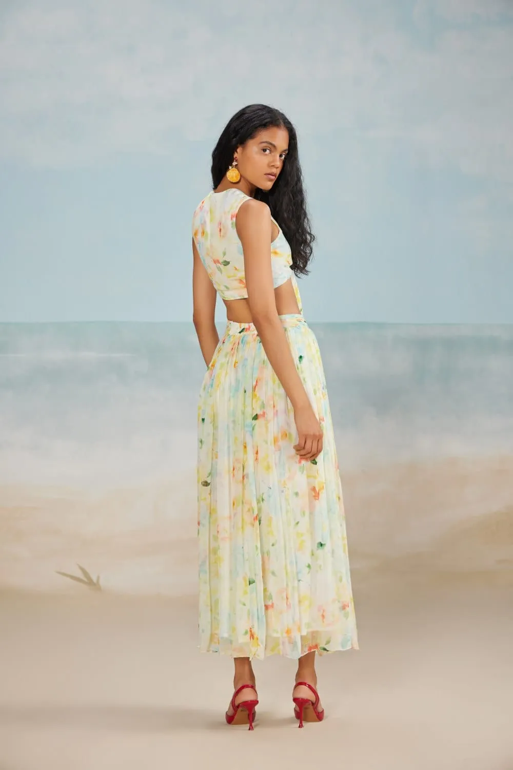 DREW MIDI SKIRT