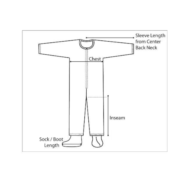 DuPont™ Tyvek® 400 DualFinish. Hooded coverall Zipper and flap, White