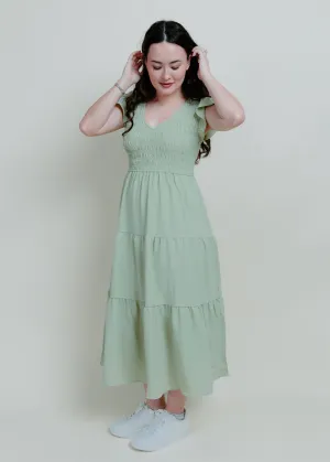 Easy Goes It Maxi Dress - Sage
