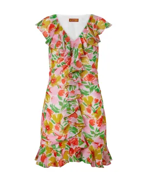 EDEN CHIFFON MINI DRESS