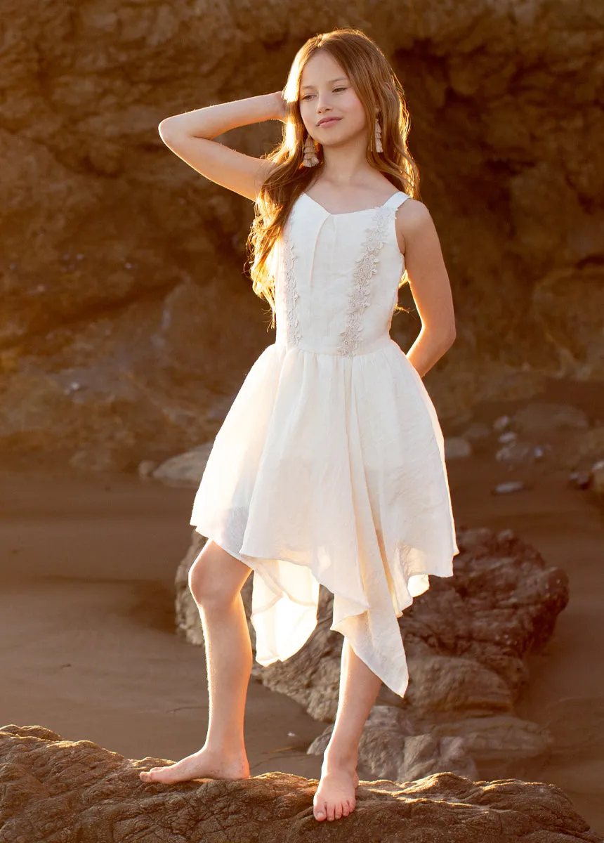 Effie Dress in Cream