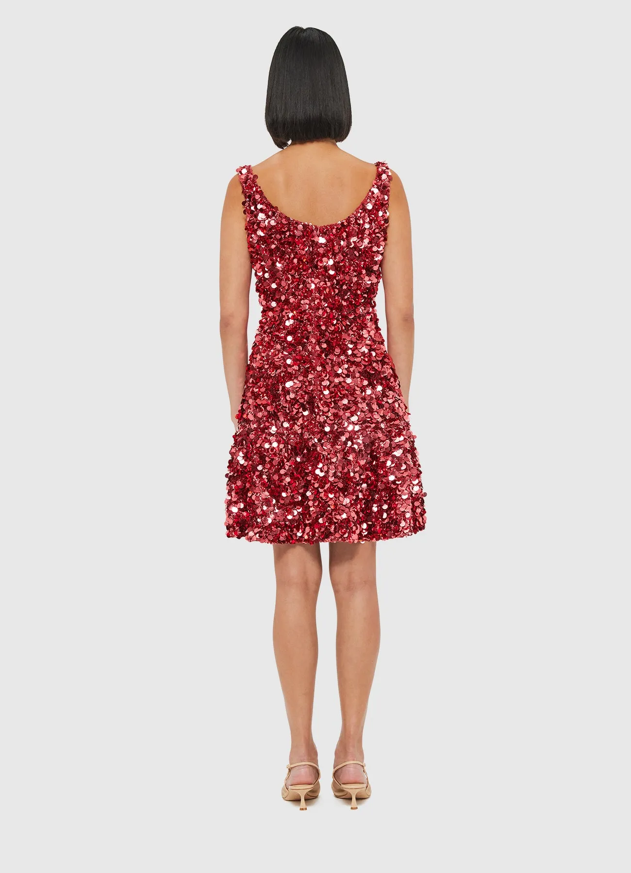 ELAINE SEQUIN MINI DRESS