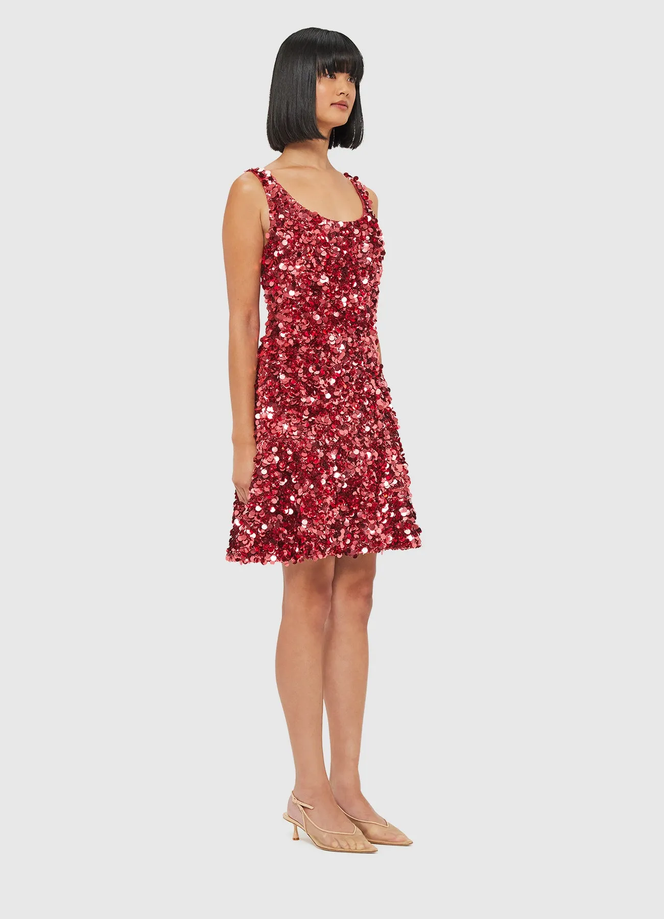 ELAINE SEQUIN MINI DRESS
