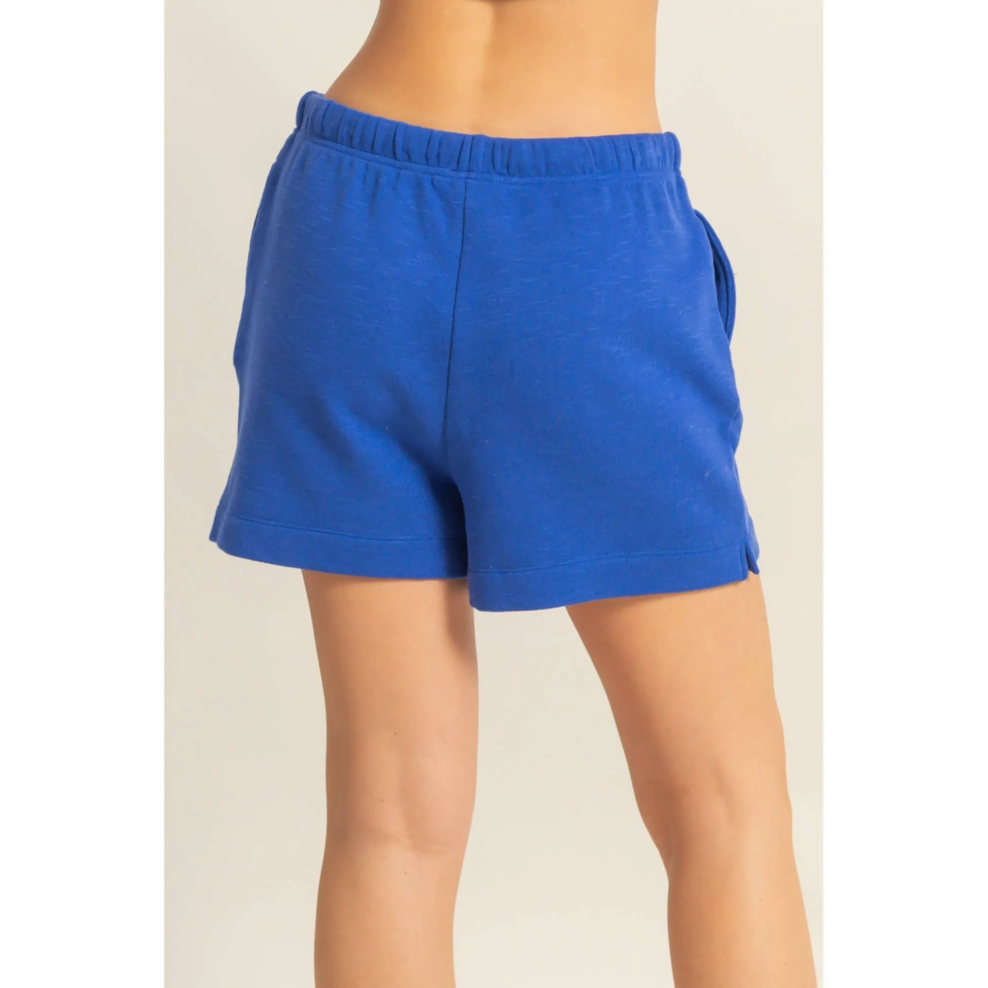 Elasticized Waist Flowy Shorts