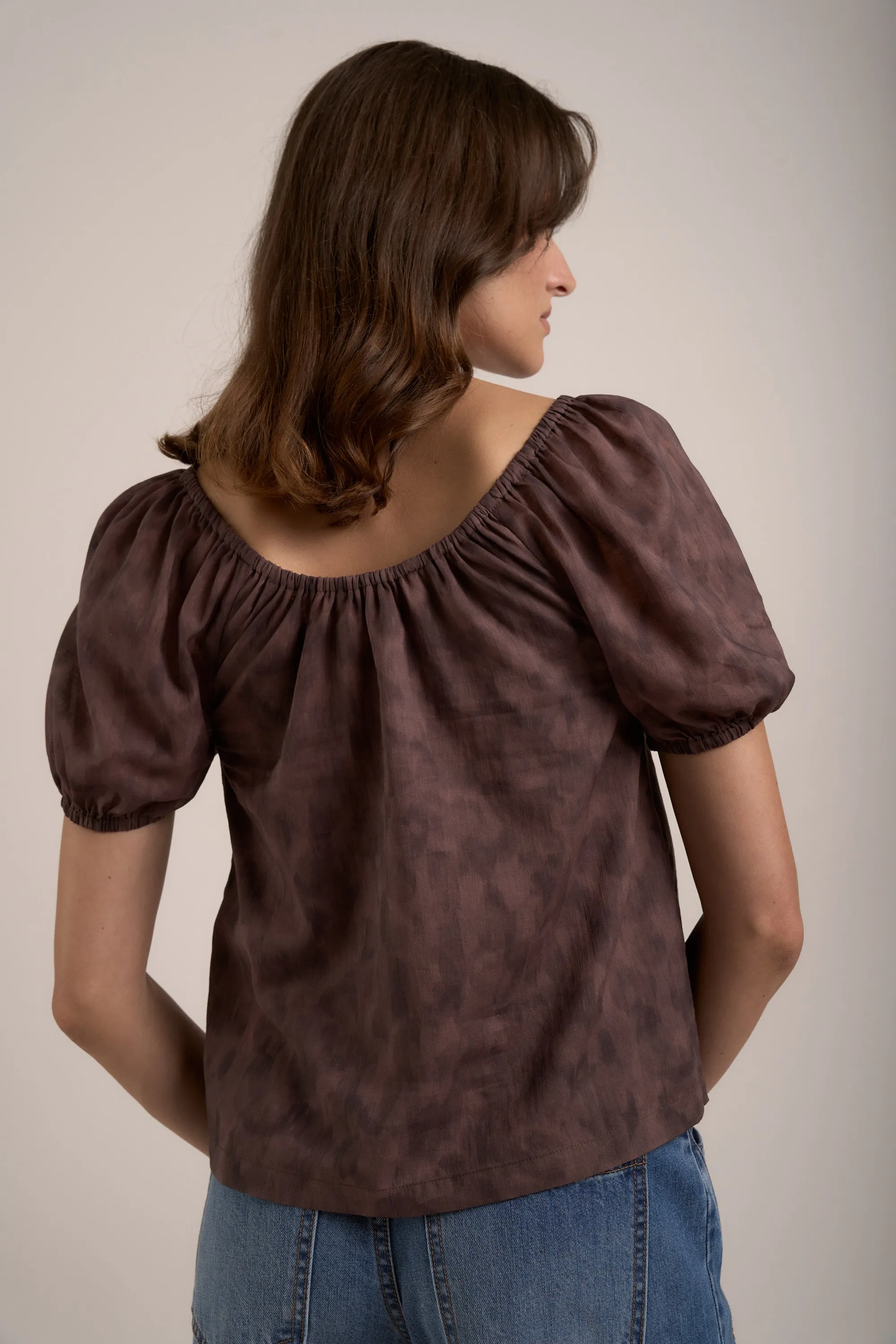 Elementary Louise Puff Sleeve Top