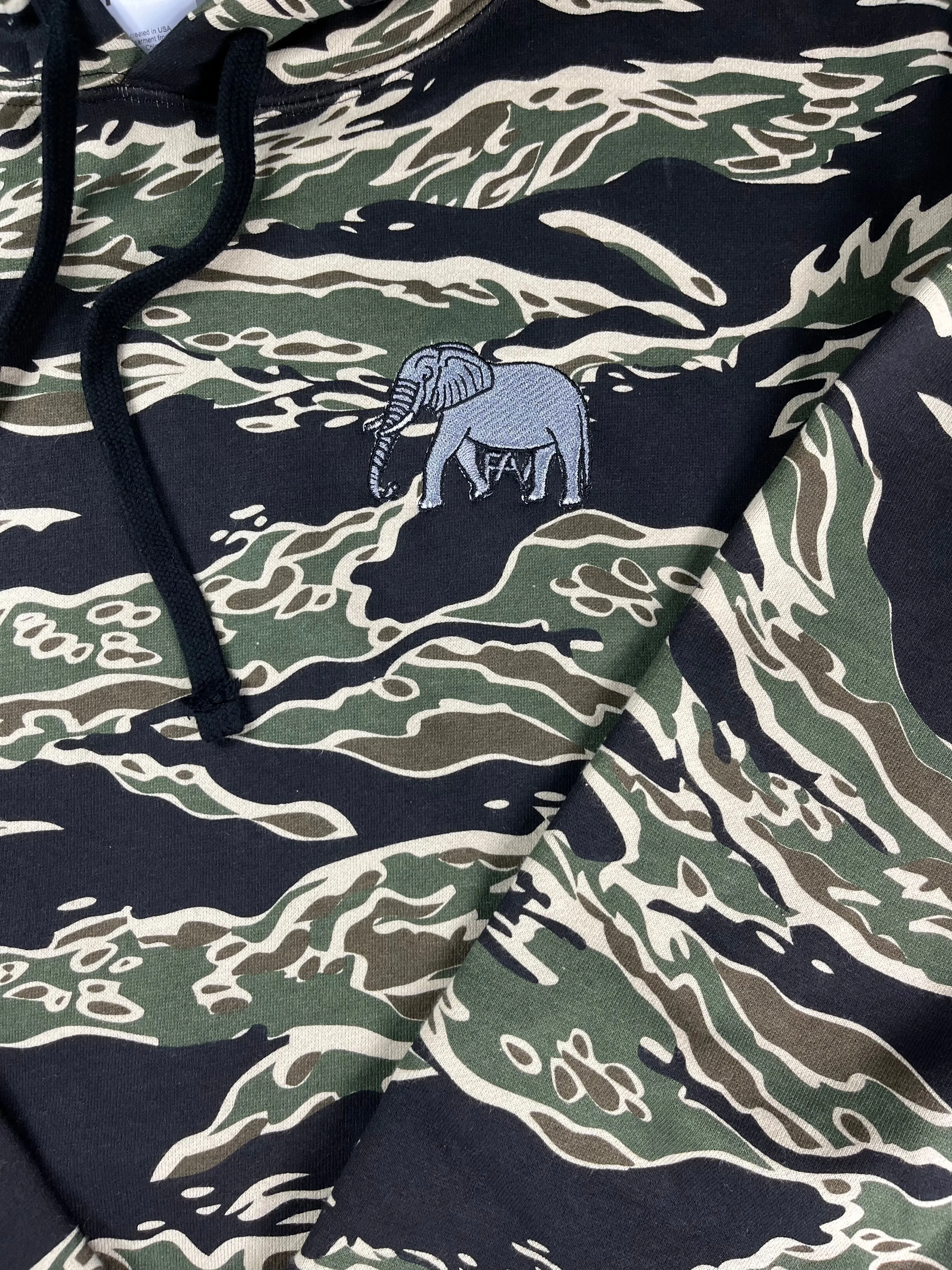 Elephant - Jungle Camo Heavyweight Hoodie