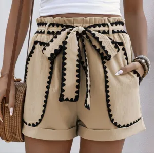 Elle Contrast Charm Shorts