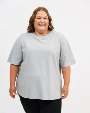 Elsie Long Tee - Grey