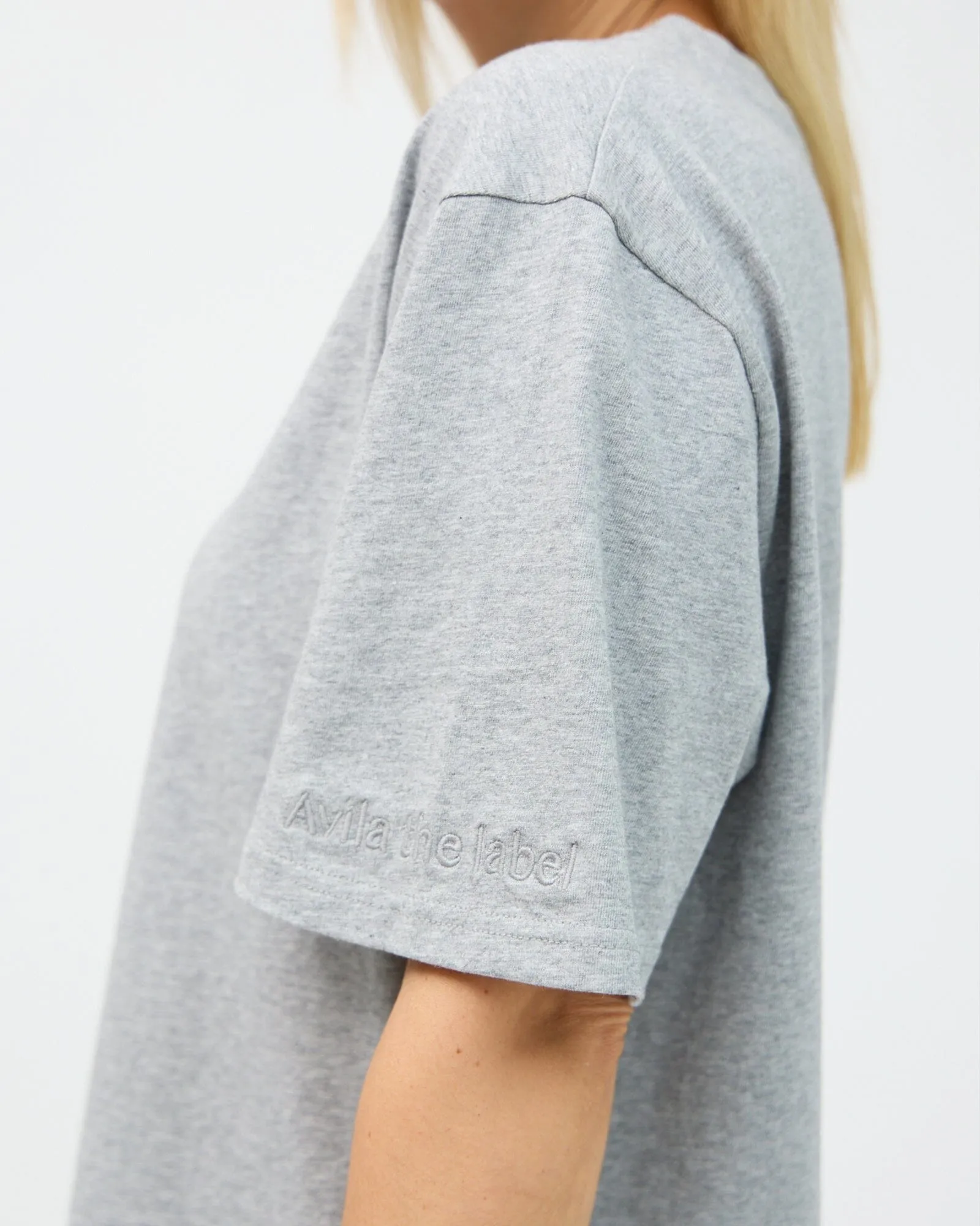 Elsie Long Tee - Grey