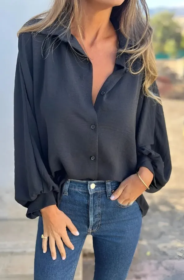 ELYSA - Effortless Button-Up Blouse