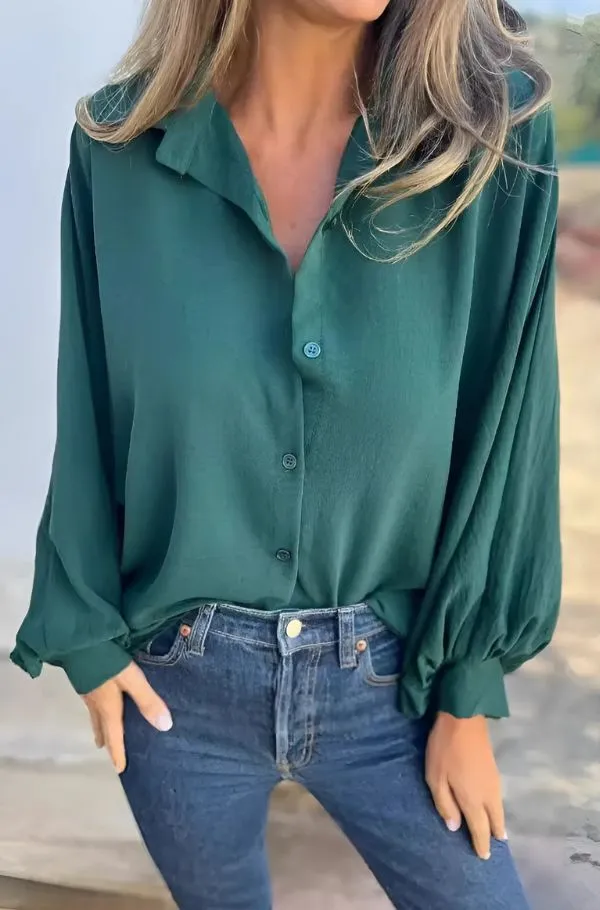 ELYSA - Effortless Button-Up Blouse