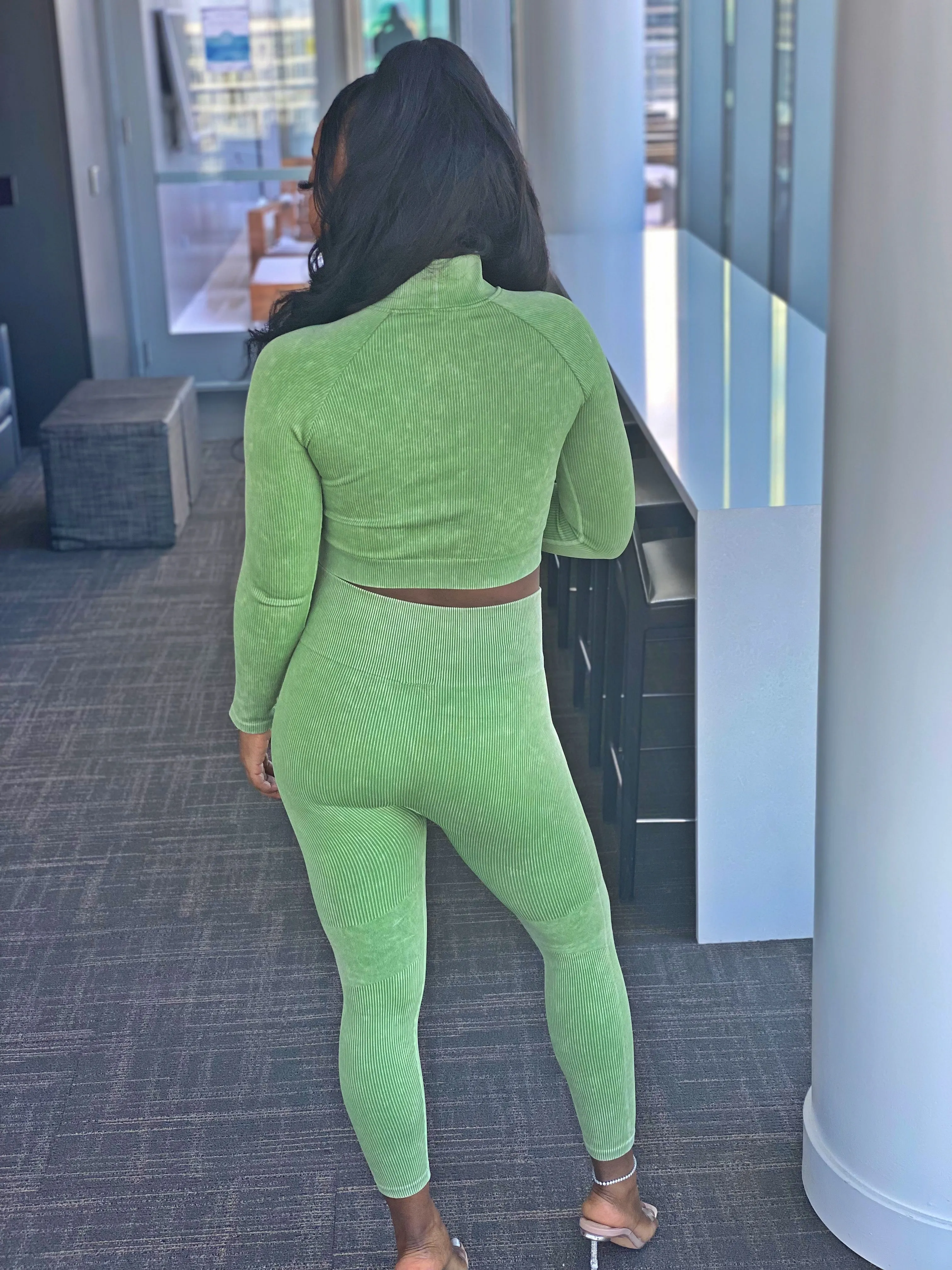 Emerald Cropped Jacket