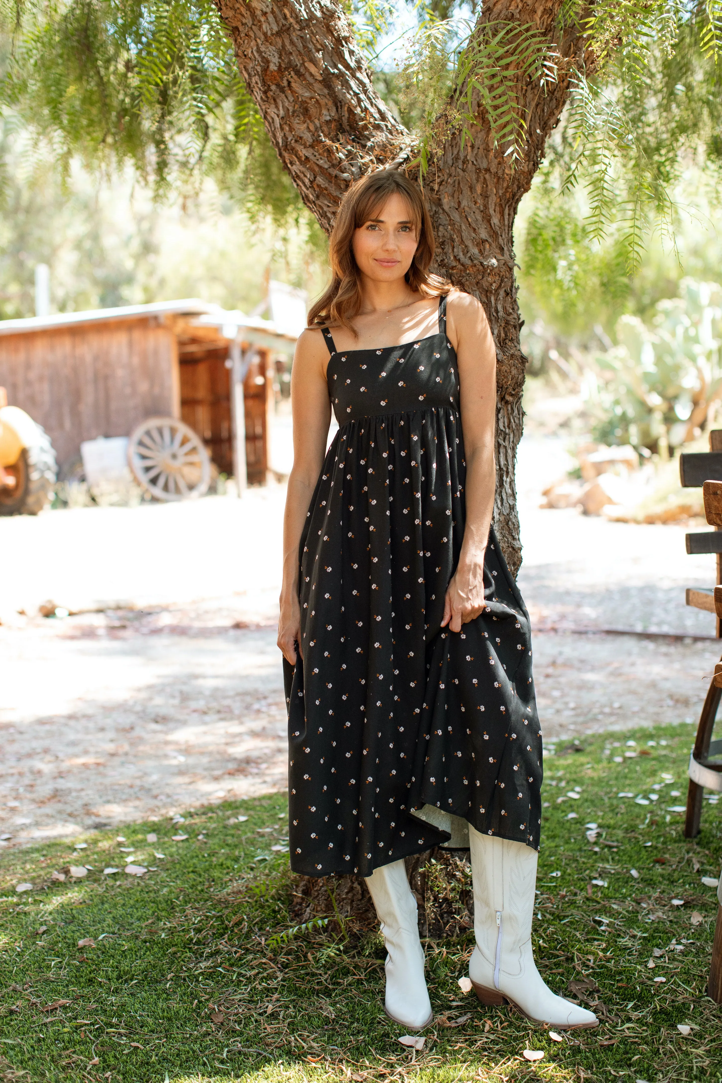 Emilia Linen Dress