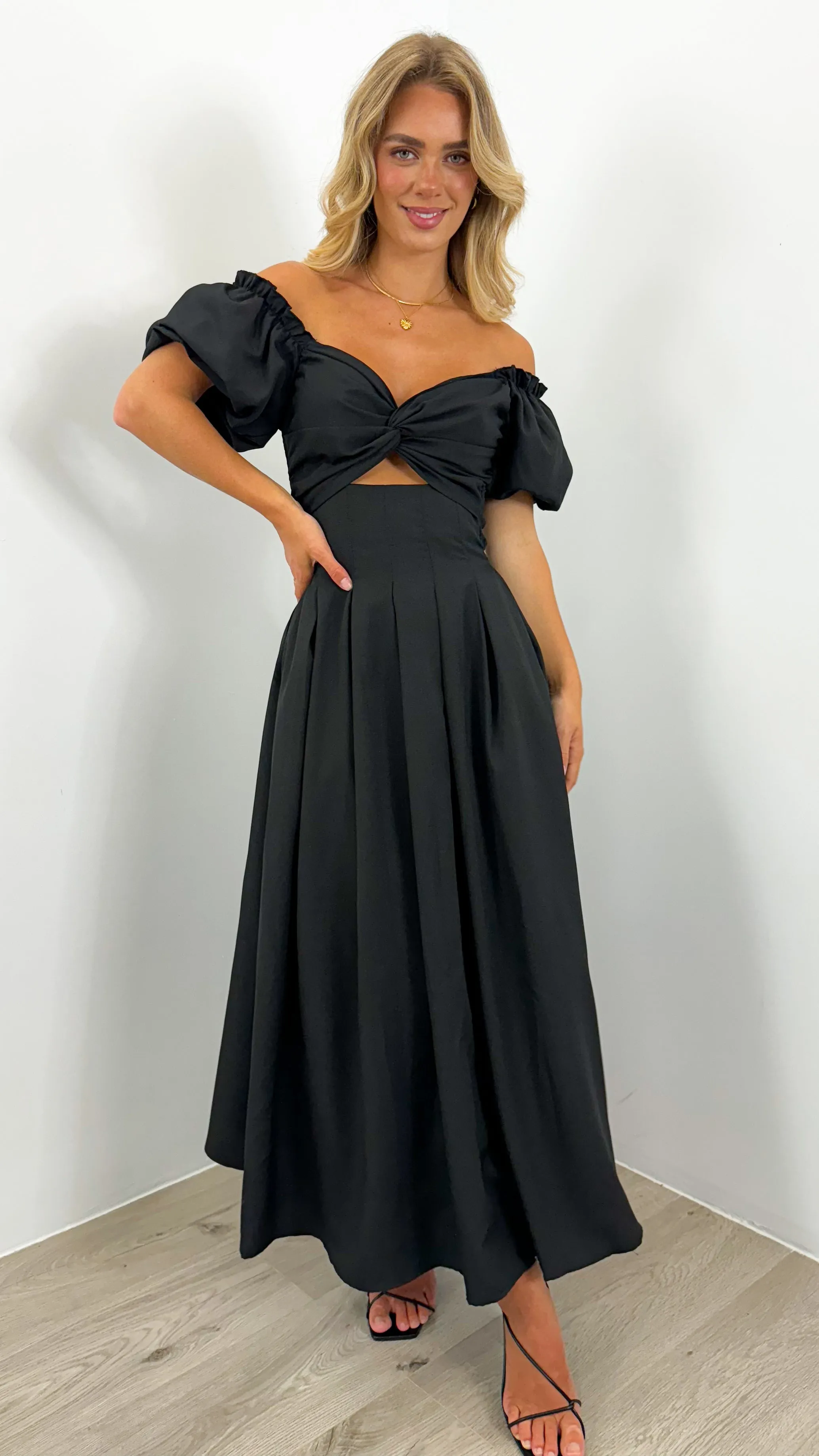 EMIRA DRESS - BLACK