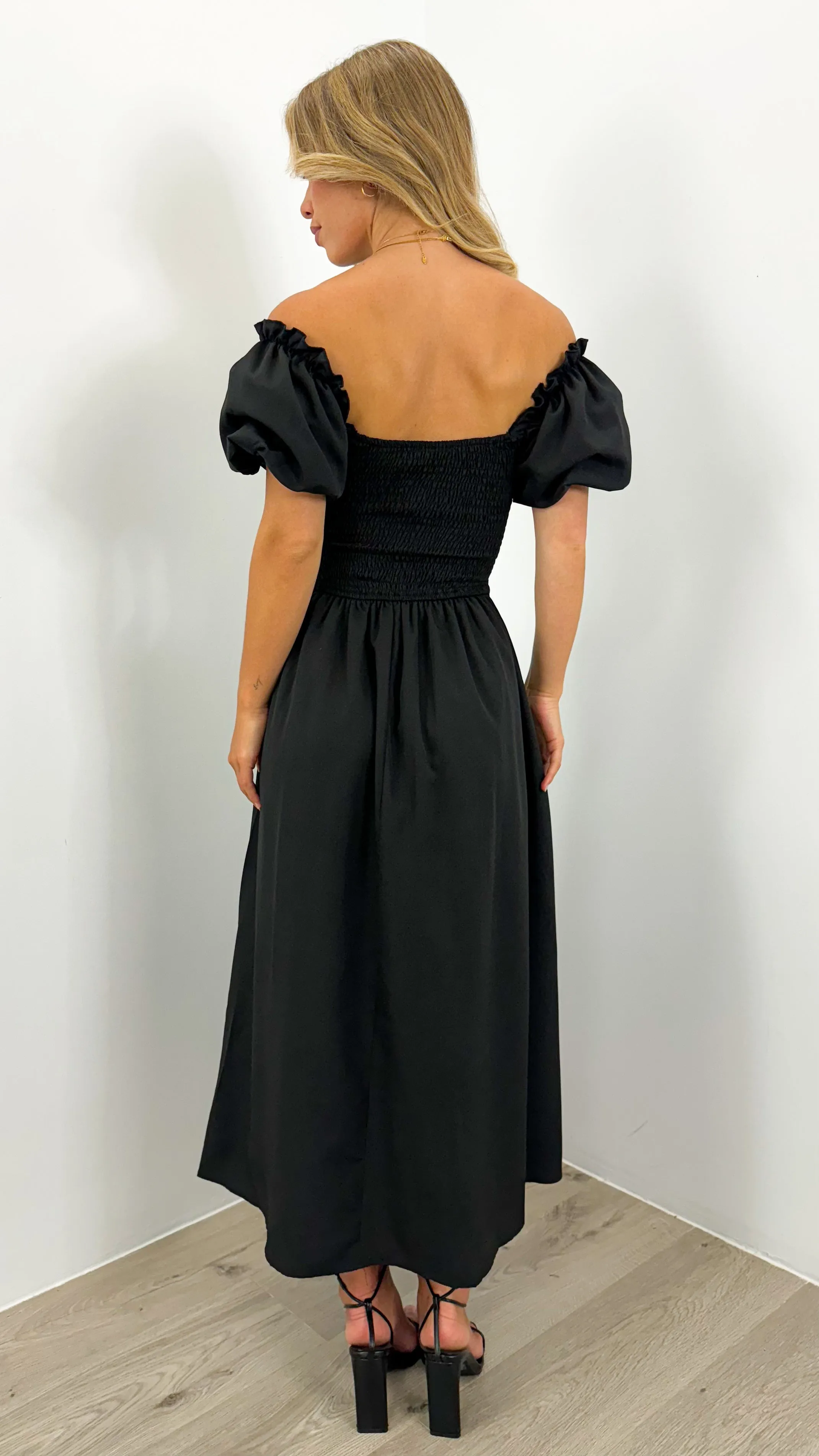 EMIRA DRESS - BLACK