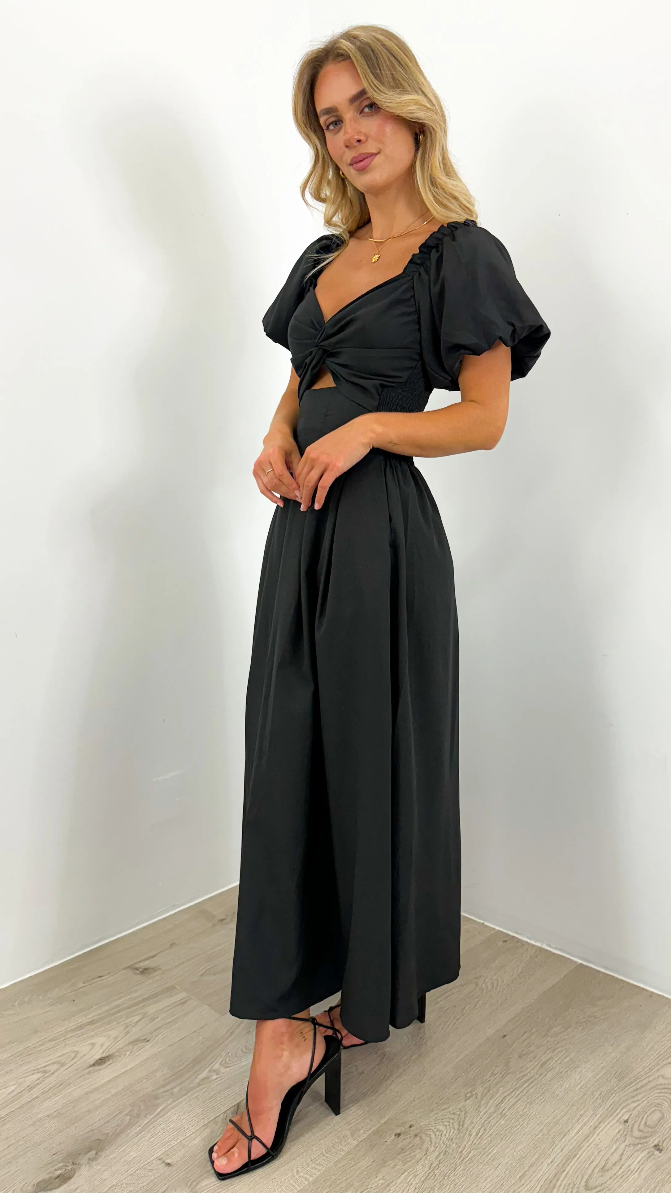 EMIRA DRESS - BLACK