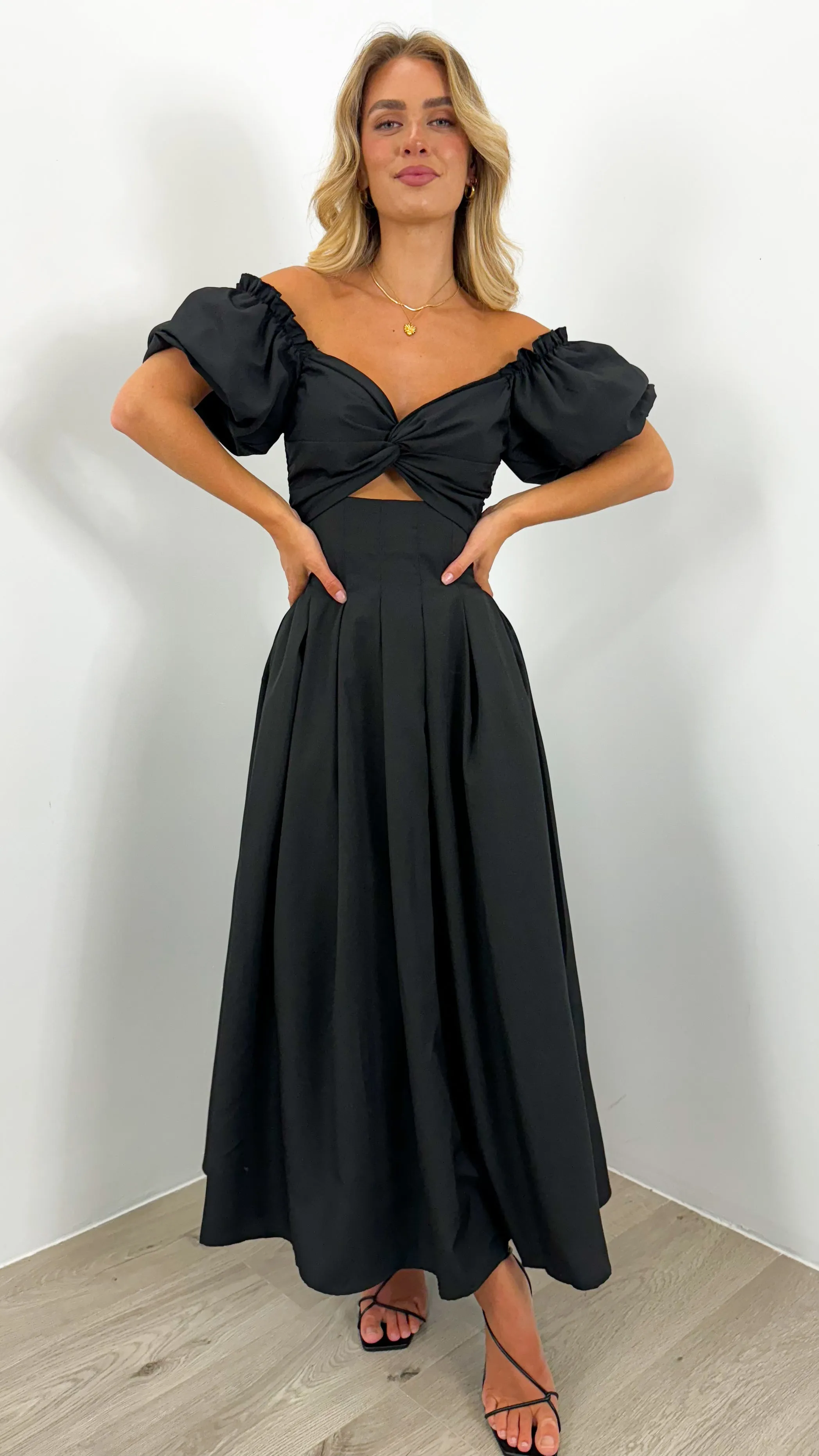 EMIRA DRESS - BLACK