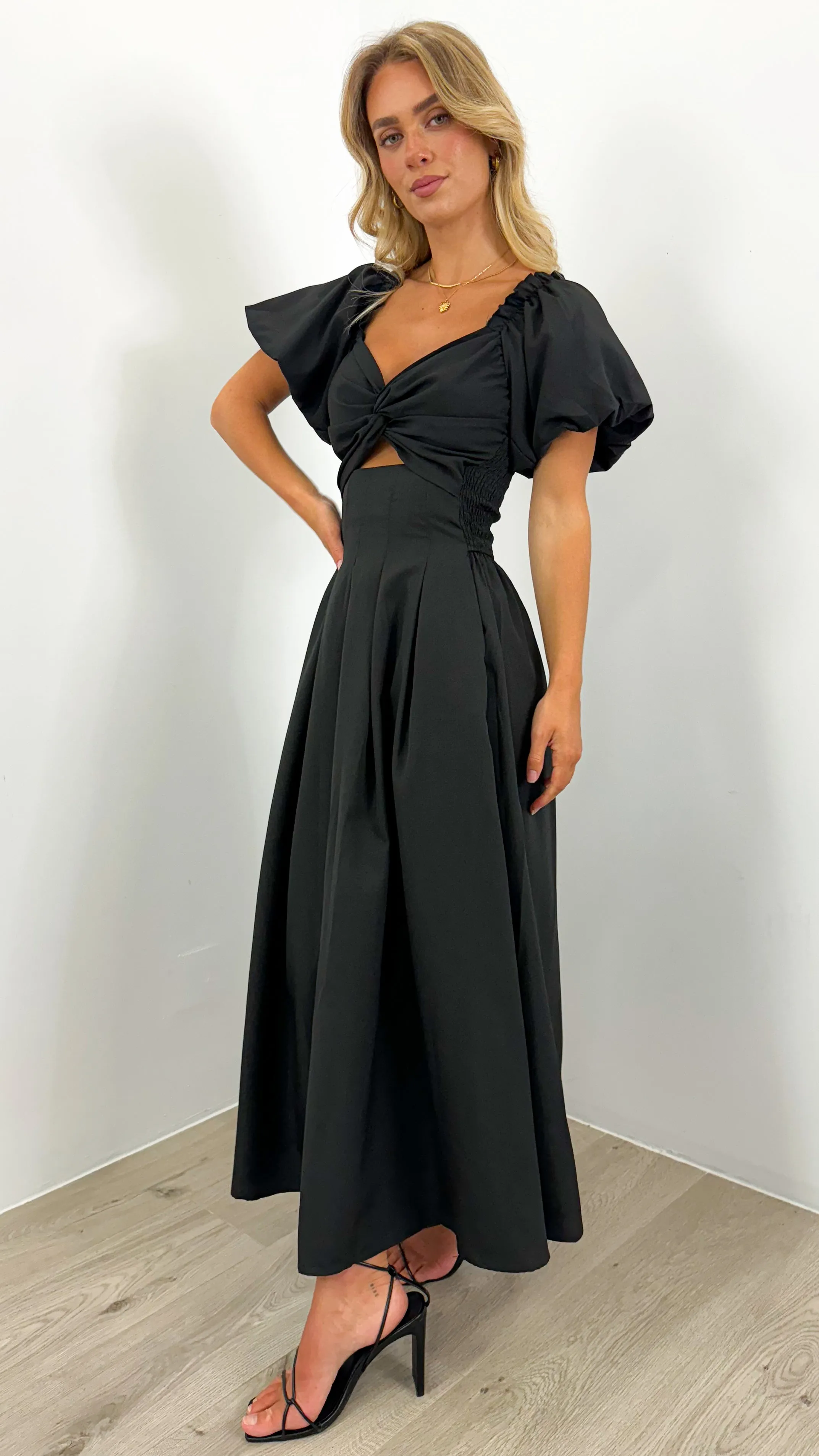 EMIRA DRESS - BLACK