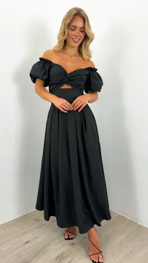 EMIRA DRESS - BLACK